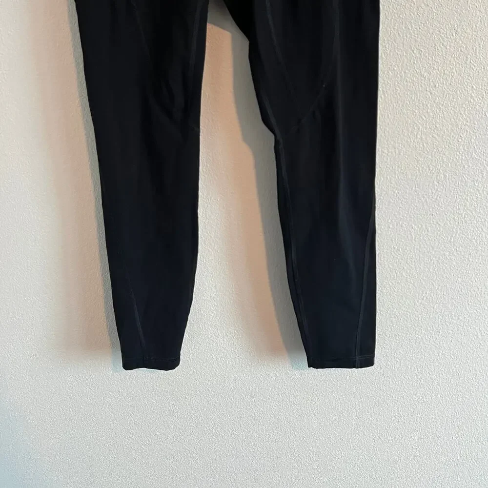 Everlane The Perform Black High-Rise Side Pocket Legging S Soft Sport Clean Girl